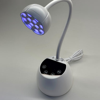 Rechargeable Nail UV Lamp with Sensor – LED Gel Curing Lamp for Nail Extensions 36W - JTessentials