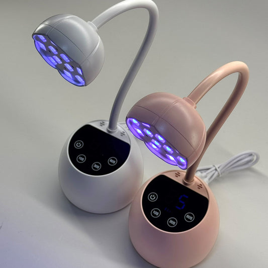 Rechargeable Nail UV Lamp with Sensor – LED Gel Curing Lamp for Nail Extensions 36W - JTessentials