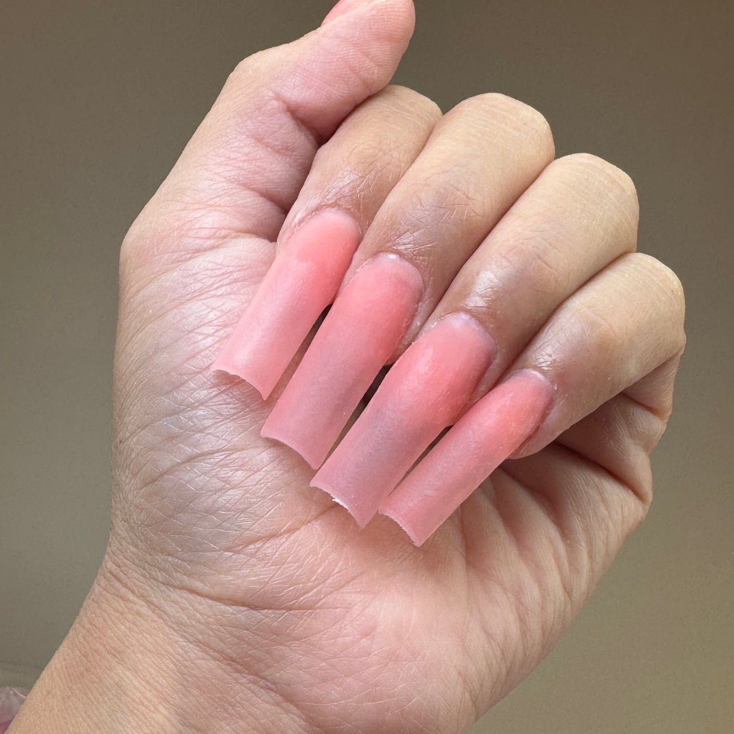 Rosalmon JT Acrylic Powder - 1 oz Translucent Salmon Pink Acrylic for Nails - JTessentials