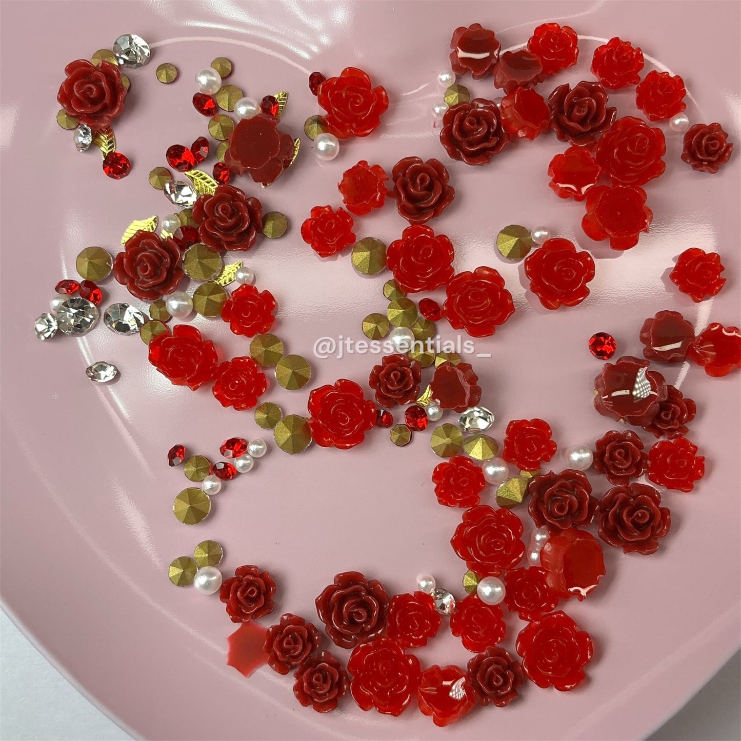 Rose Nail Charms Mix - JTessentials
