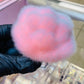 Rose shaped Nail Dust brush - pink - JTessentials