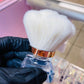 Rose shaped Nail Dust brush - white - JTessentials