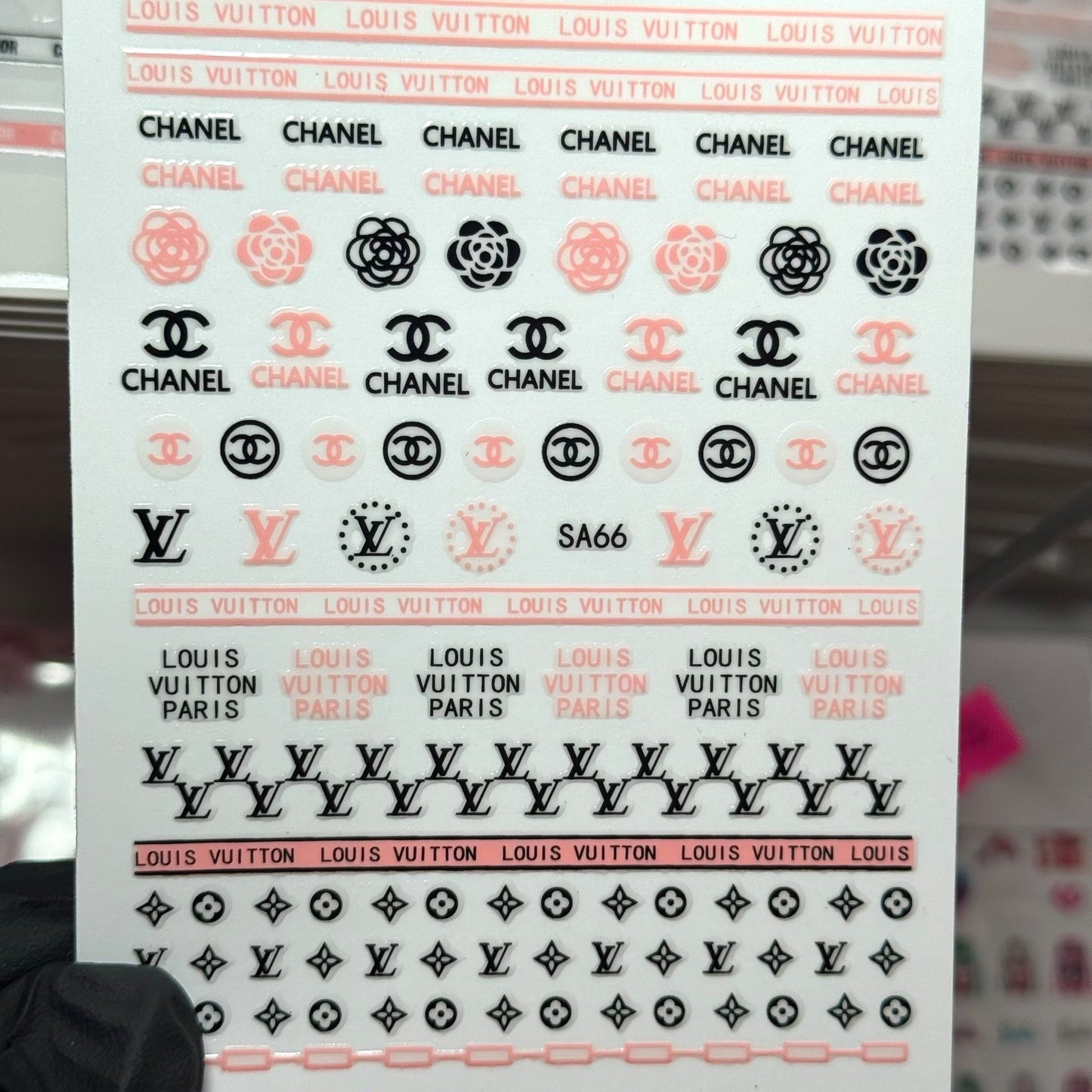SA66 Luxury Nail Stickers – Designer Inspired Decals - JTessentials
