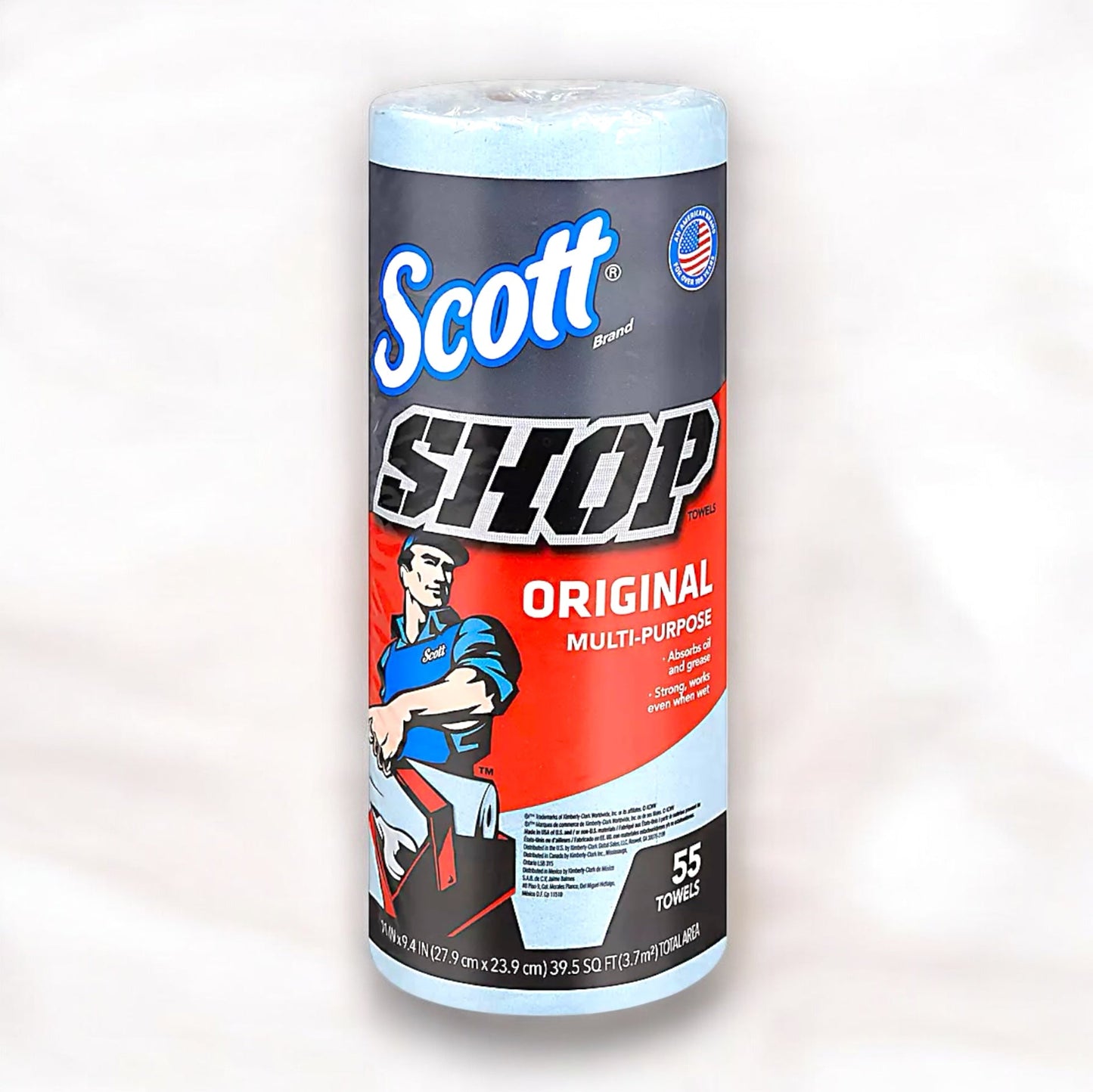 Scott Shop Towels - Blue 55 Towels - JTessentials