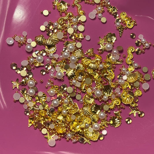 Sea nail charm mix - nail decor - JTessentials