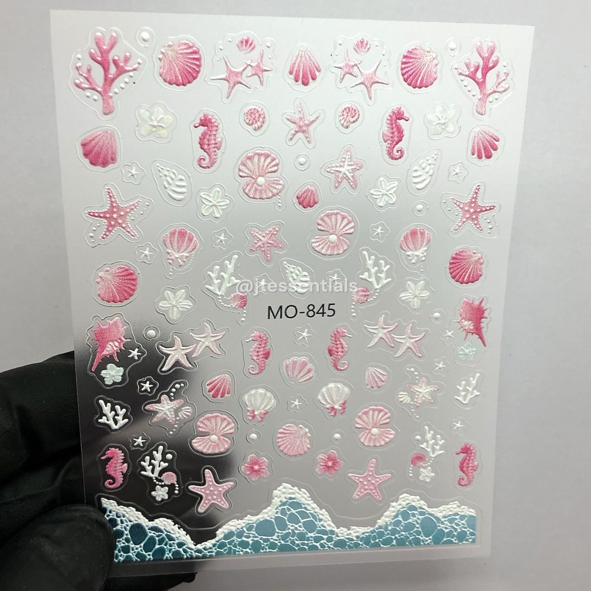Sea Nail Sticker - Starfish & Shell Mix - JTessentials