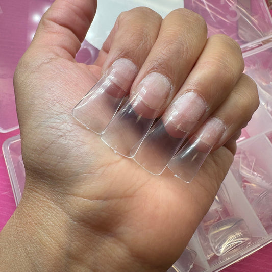 Short Duck Nail Tips - 360 Pcs Box for Unique Nail Designs - JTessentials