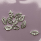 Silver - Bling Kiss Lips Nail Charms – 10 Pcs Sparkly 3D Lip Decorations for Acrylic & Gel Nails - JTessentials
