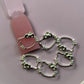 SILVER - Hello Kitty Nail Charms – 6pc Outline Head Set | Kawaii Nail Art Charms - JTessentials