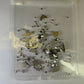 Silver Rhinestone Mix - nail crystals decoration bag - JTessentials