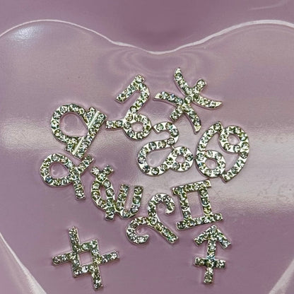 Silver - Zodiac Nail Charms – 12 Astrology Sign Charms for Nail Art - JTessentials