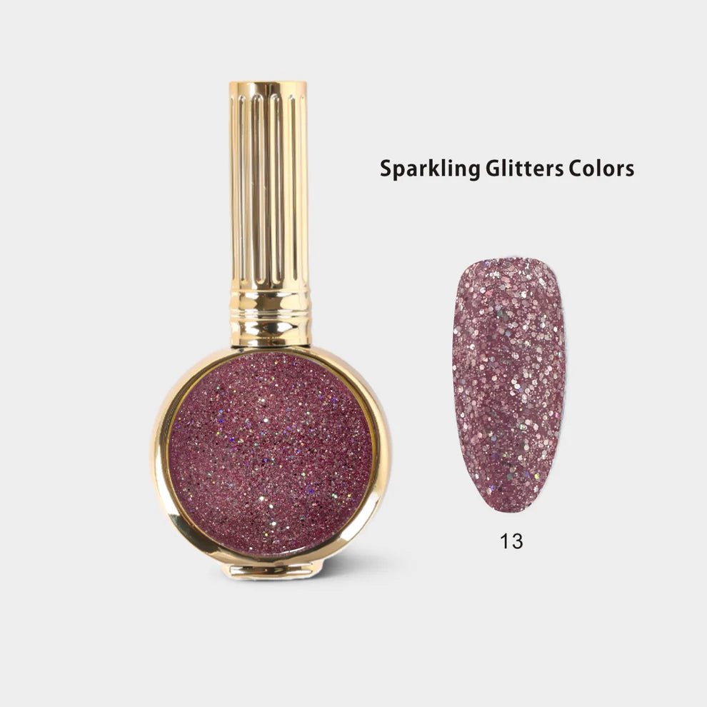 Sparkling Glitters 18 Colors - HANG PURE - JTessentials