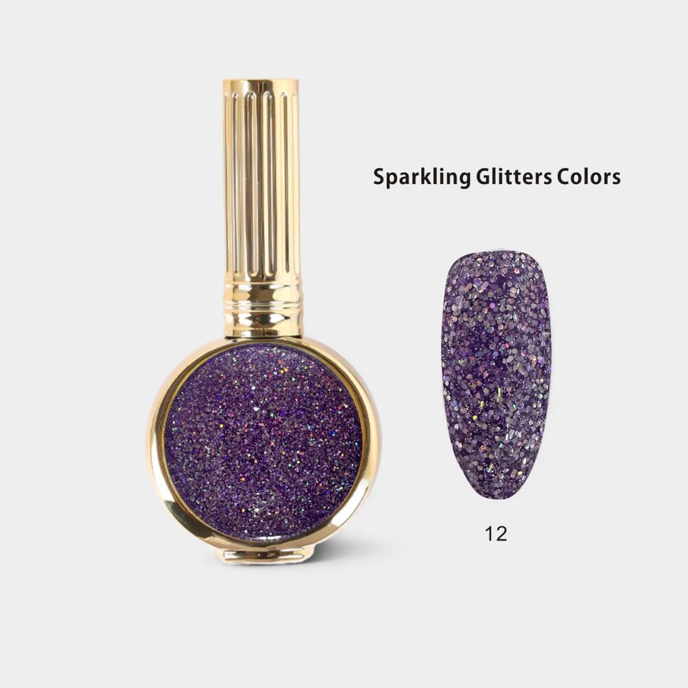 Sparkling Glitters 18 Colors - HANG PURE - JTessentials