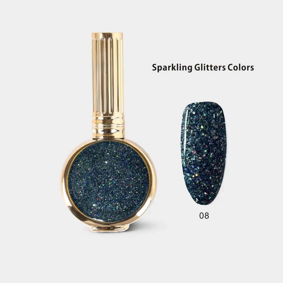 Sparkling Glitters 18 Colors - HANG PURE - JTessentials