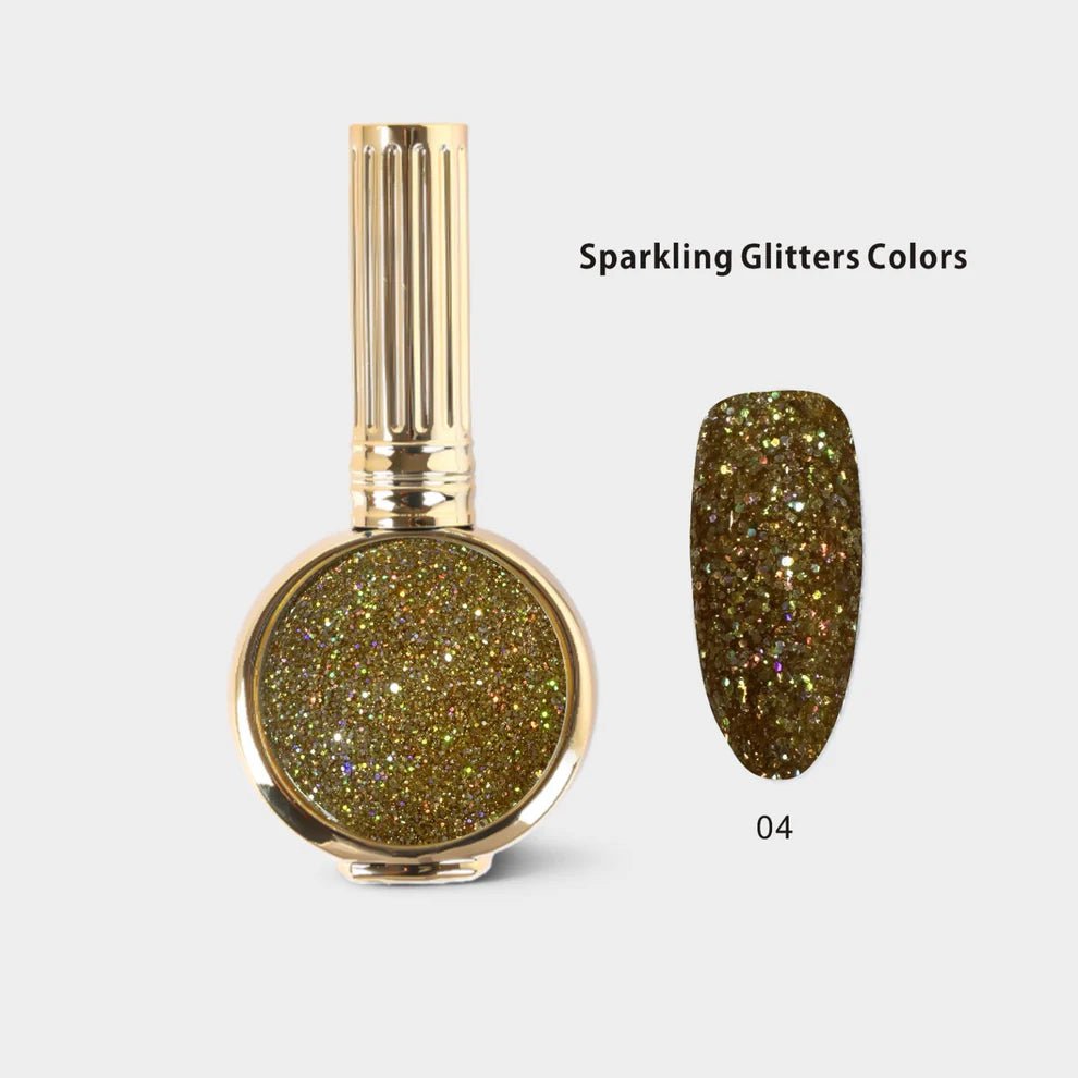 Sparkling Glitters 18 Colors - HANG PURE - JTessentials