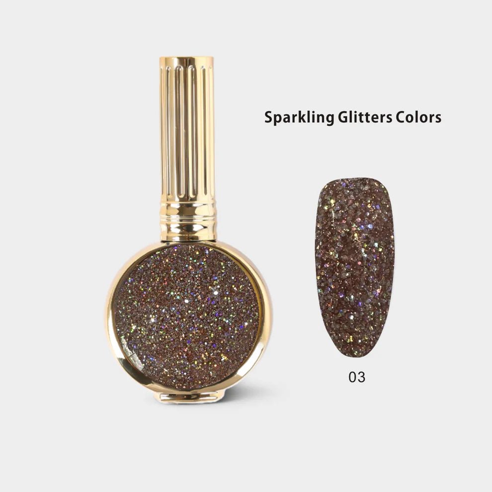 Sparkling Glitters 18 Colors - HANG PURE - JTessentials