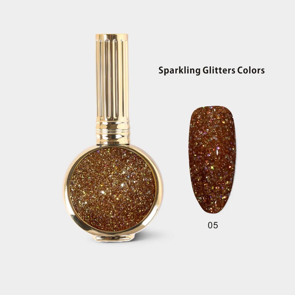 Sparkling Glitters 18 Colors - HANG PURE - JTessentials
