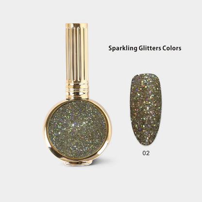 Sparkling Glitters 18 Colors - HANG PURE - JTessentials