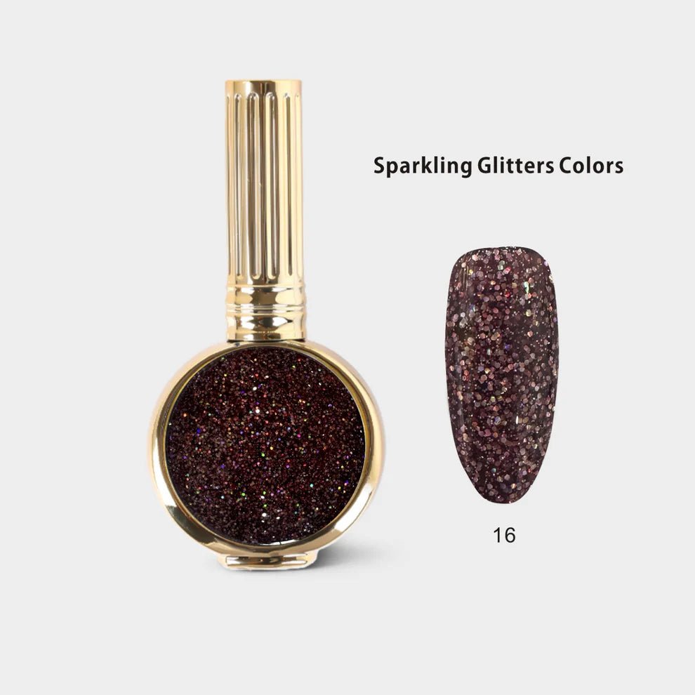 Sparkling Glitters 18 Colors - HANG PURE - JTessentials
