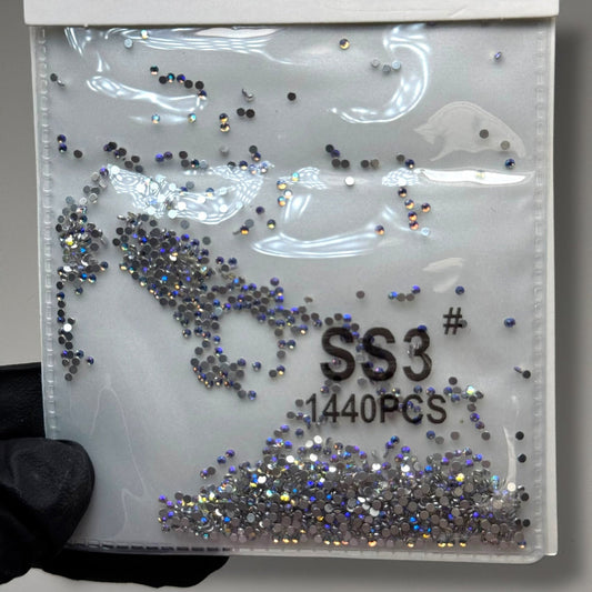 Ss3 - BLUE AB rhinestone 1440 pcs - JTessentials