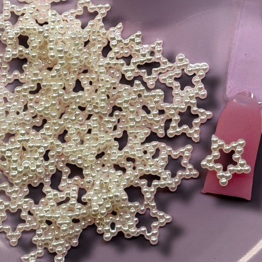 Star Pearly Nail Charms –Pearly 3D Star Decorations for Acrylic - JTessentials