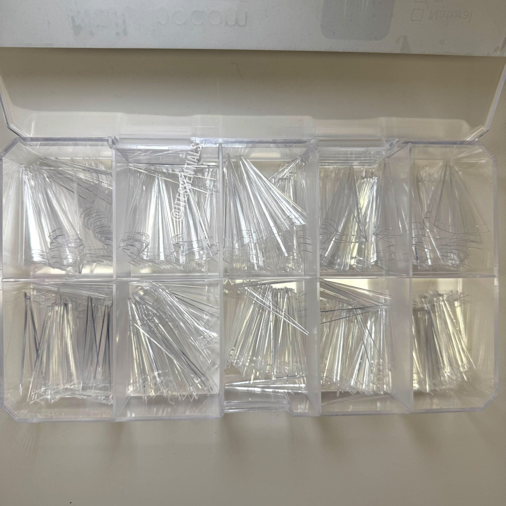 Stiletto - XL Nail Tips Box 500 tips - JTessentials