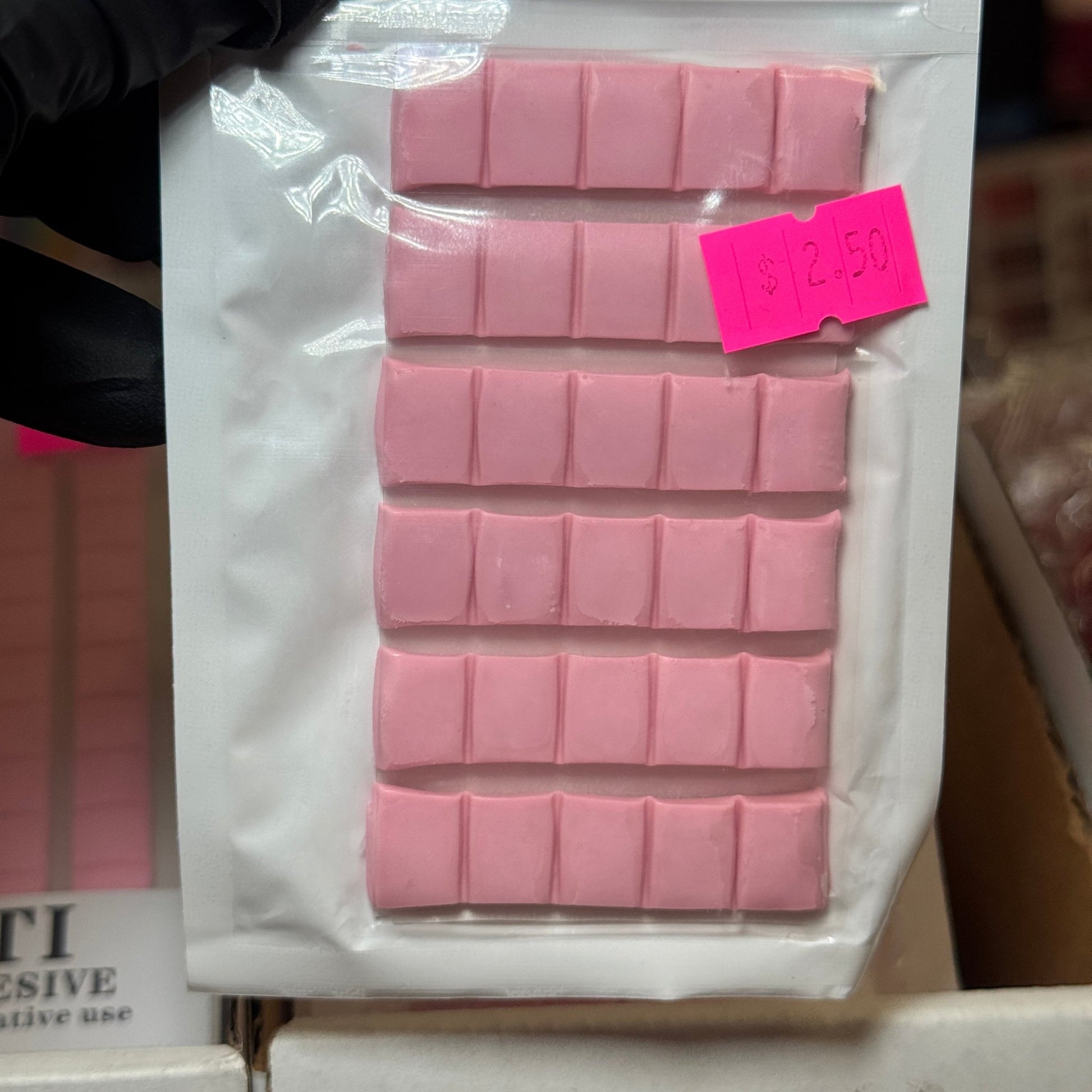 Tack it for press on - pink small bag - JTessentials