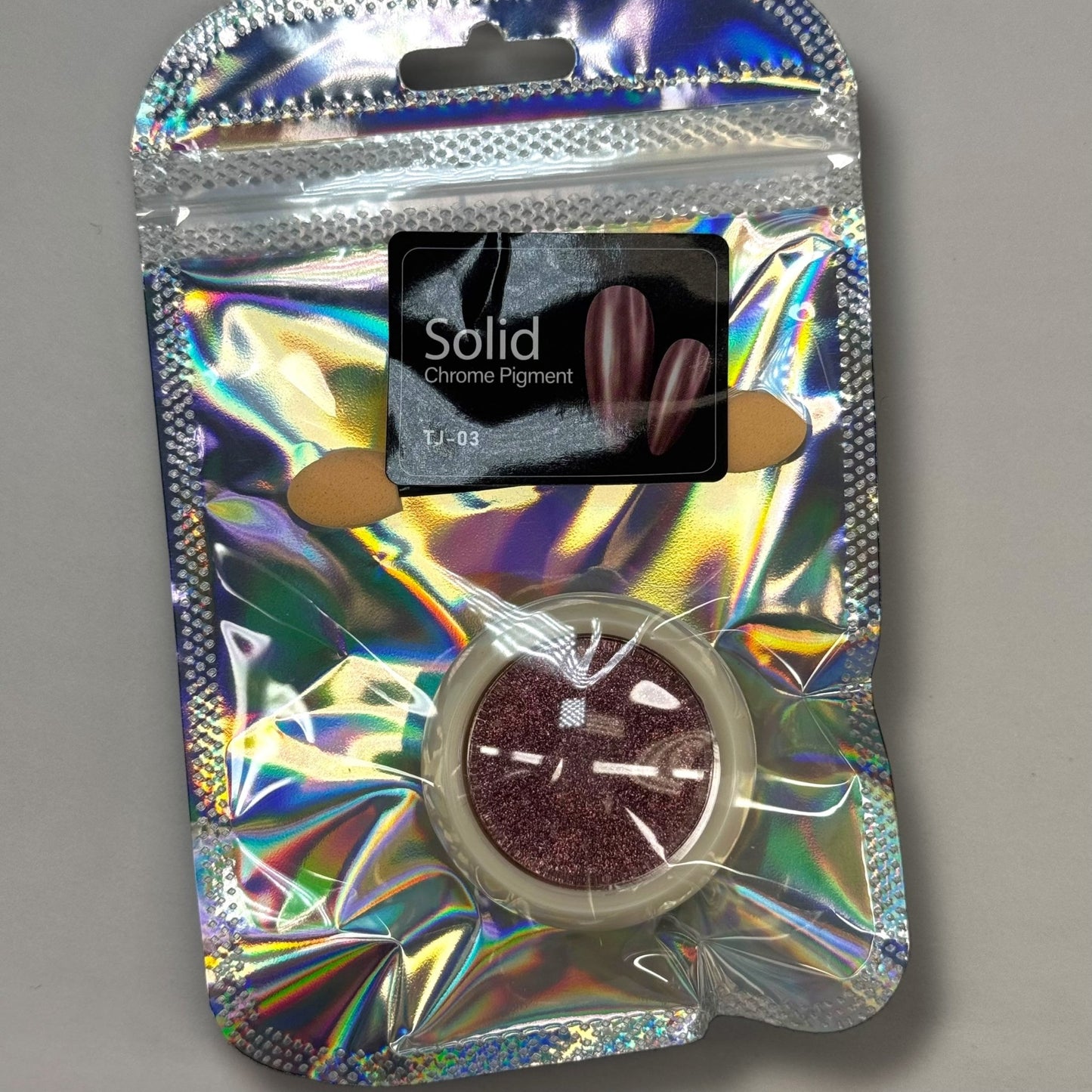 TJ - 03 Chrome Pigment - Rose Mirror Effect for Stunning Nail Art - JTessentials