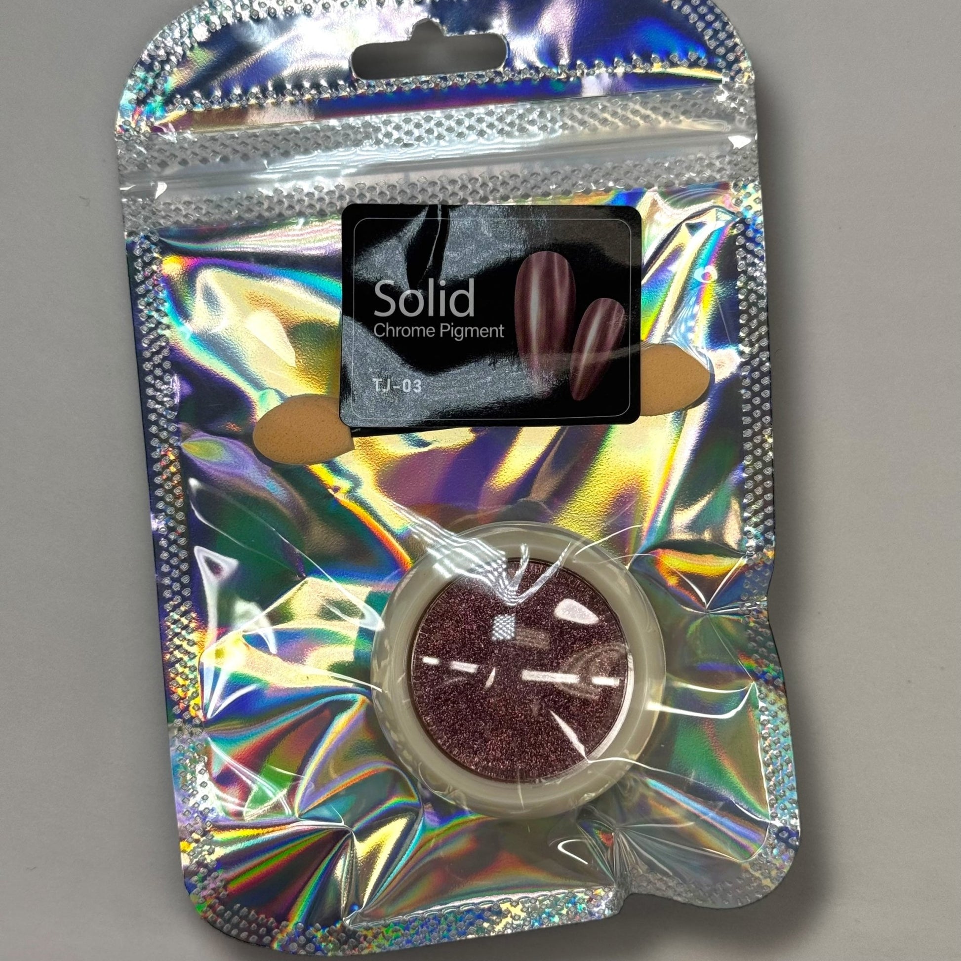 TJ - 03 Chrome Pigment - Rose Mirror Effect for Stunning Nail Art - JTessentials