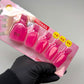 Toe Nail Soak Off Clips – Convenient & Efficient Nail Removal Tool (5 Pcs, Pink) - JTessentials