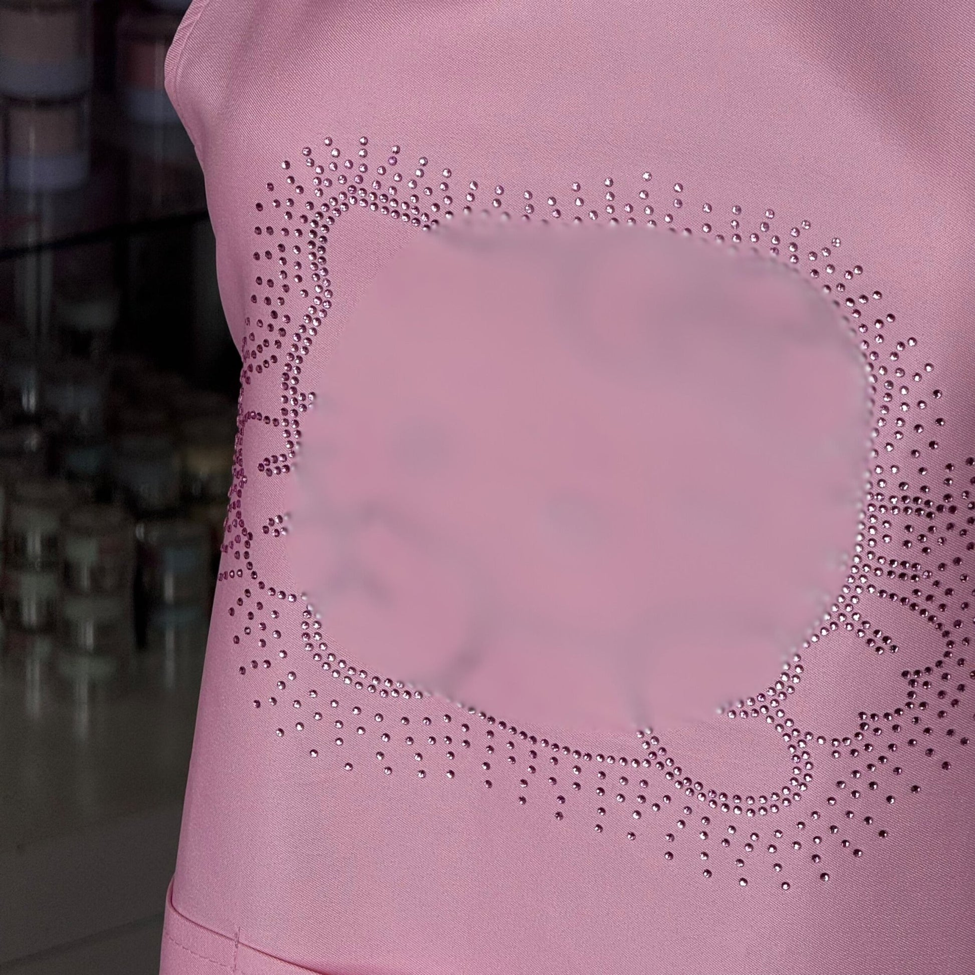 Waterproof pink & pink KITTY Apron – Chic & Functional for Nail Techs, Stylists & Artists - JTessentials
