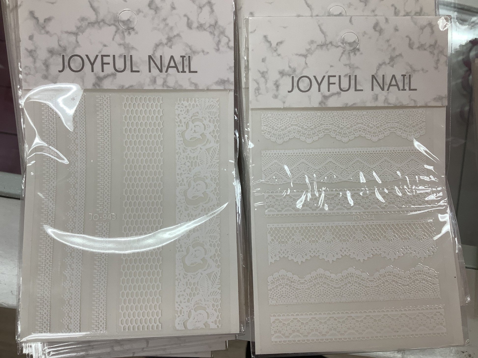 White Lace - Nail sticker - JTessentials