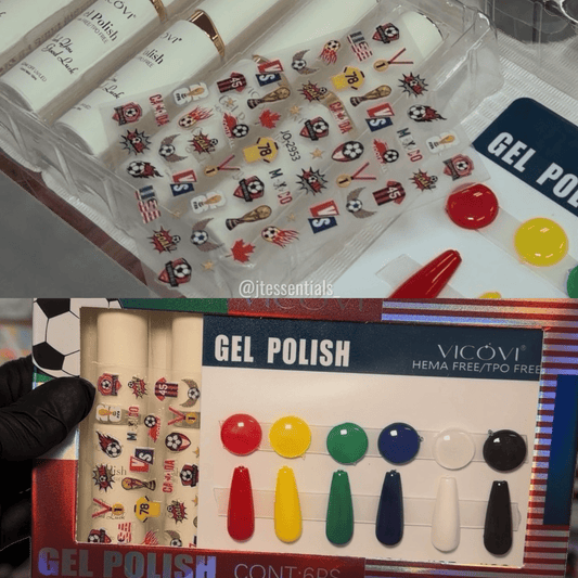 World Cup Series gel collection - 8 pc - JTessentials