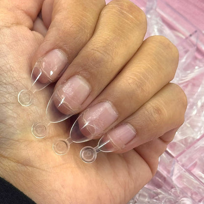 XS Almond Tips Pre - shaped - 504 pcs BOX - JTessentials