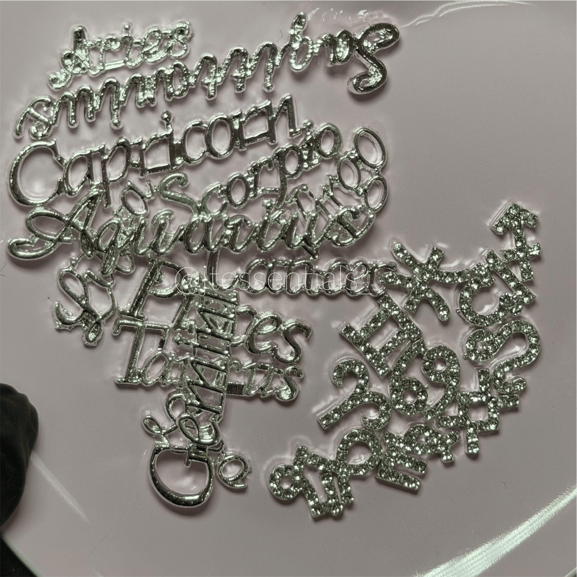 Zodiac Nail Charms – 24pc Set - JTessentials