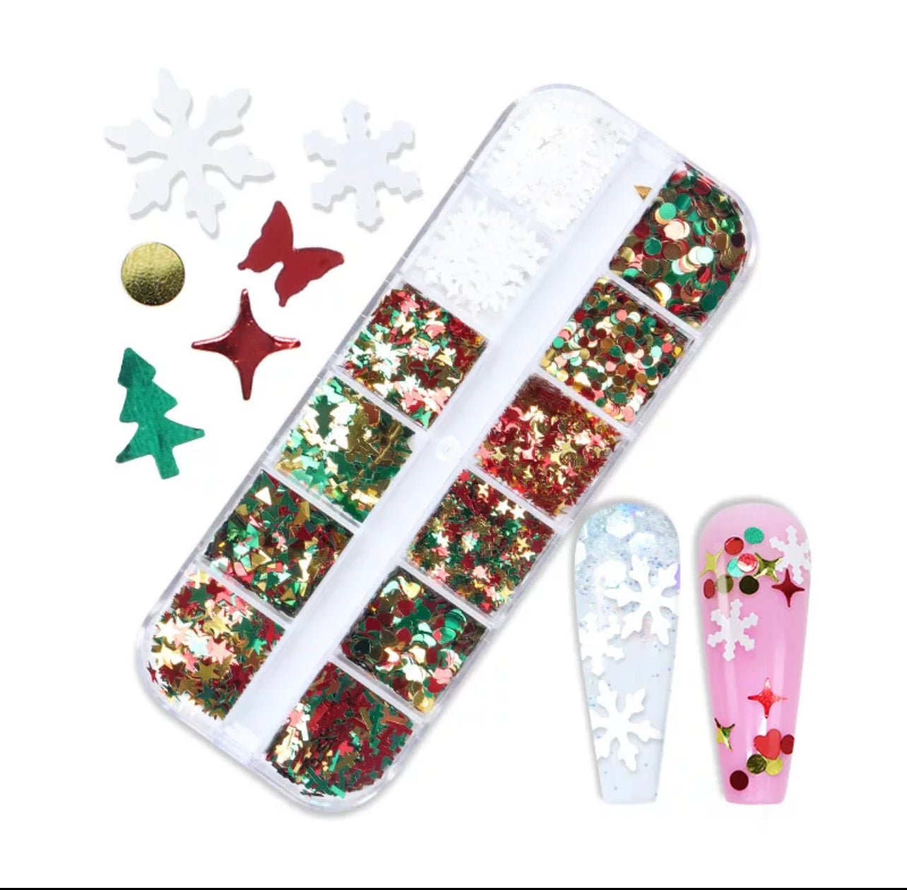 Christmas festivity box 03 - nail decoration - JTessentials