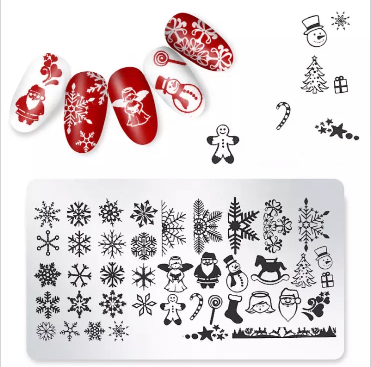 Christmas Nail Stamp - JTessentials