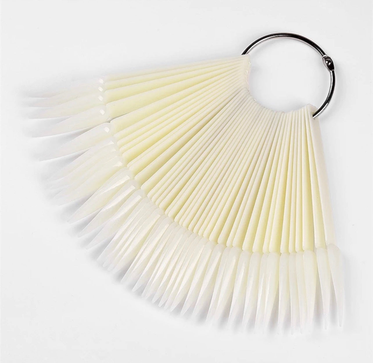 50 pcs - Natural Stiletto swatch ring