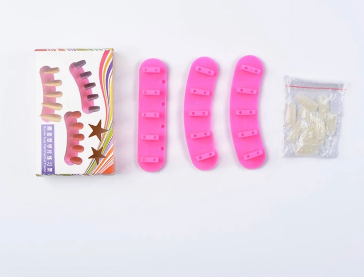 Pink Nail display Stand 3pcs - JTessentials